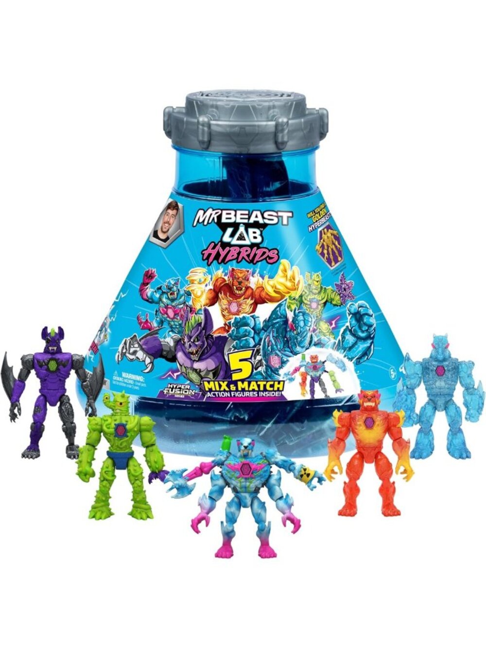 Buildable Figures Mega Pack - 5 Collectible Action Toys for Creative Play